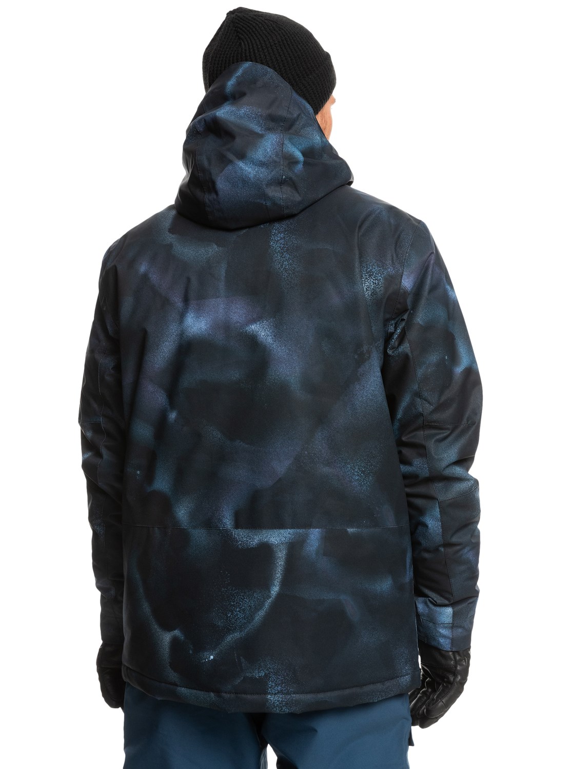 Quiksilver Erkek Mont EQYTJ03338 Insıgnıa Blue Fragment