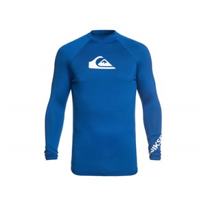 Quiksilver Erkek Rashguard EQYWR03137 Electrıc Royal