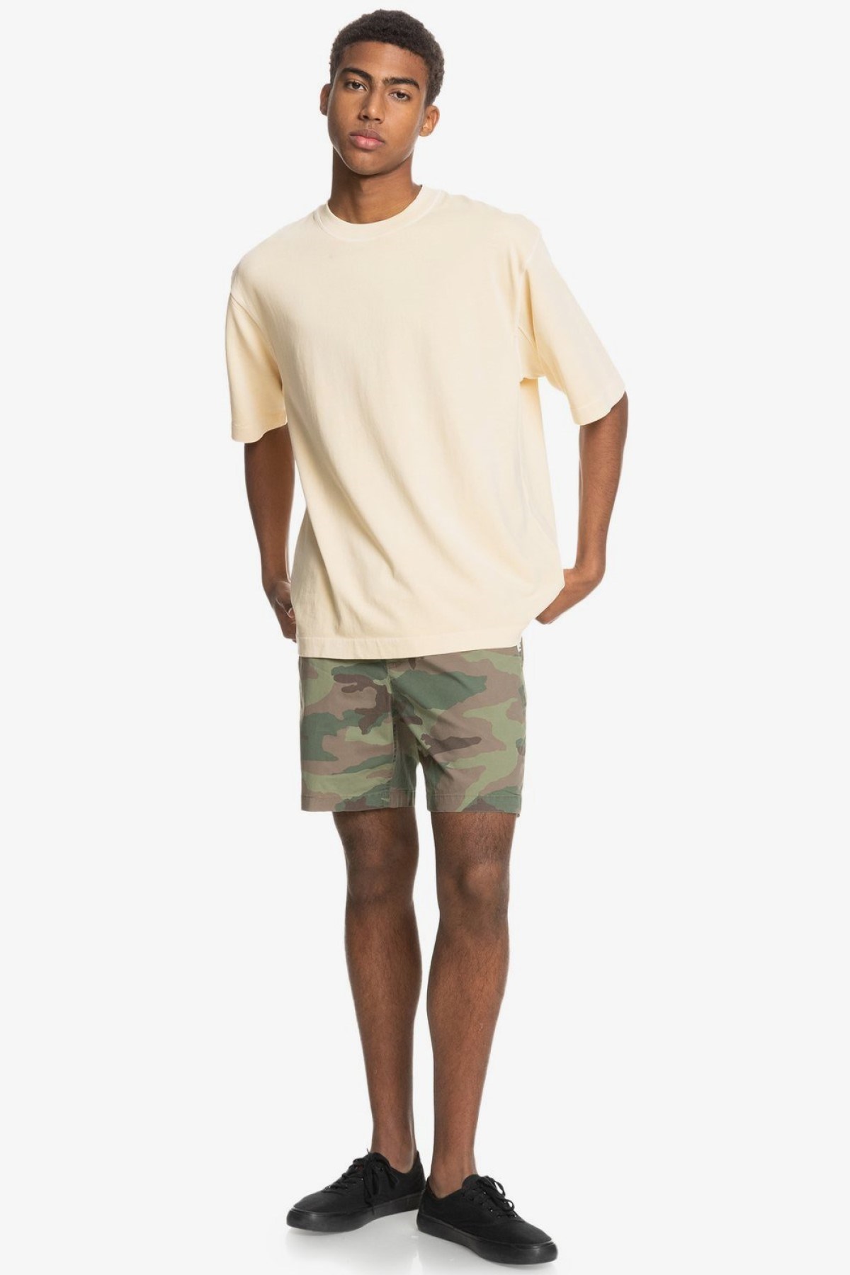 Quiksilver Erkek Şort EQYWS03610 Camo Thyme S121