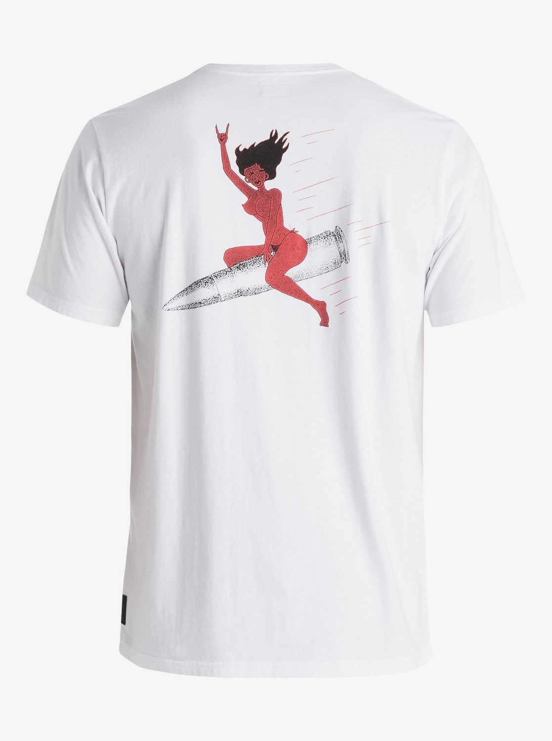 Quiksilver Erkek T-Shirt EQYZT03613 Whıte