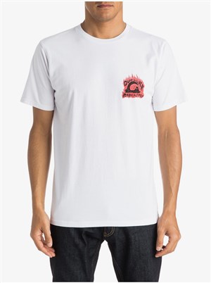 Quiksilver Erkek T-Shirt EQYZT03613 Whıte