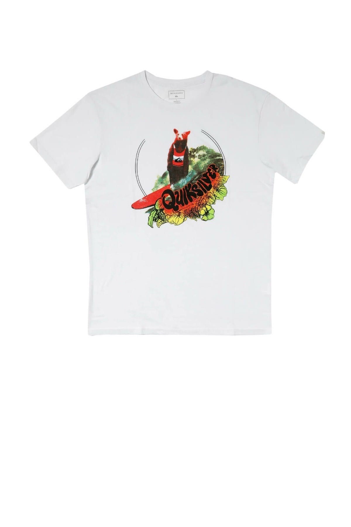 Quiksilver Erkek T-Shirt EQYZT03668T Whıte