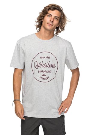 Quiksilver Erkek T-Shirt EQYZT04774 Athletıc Heather