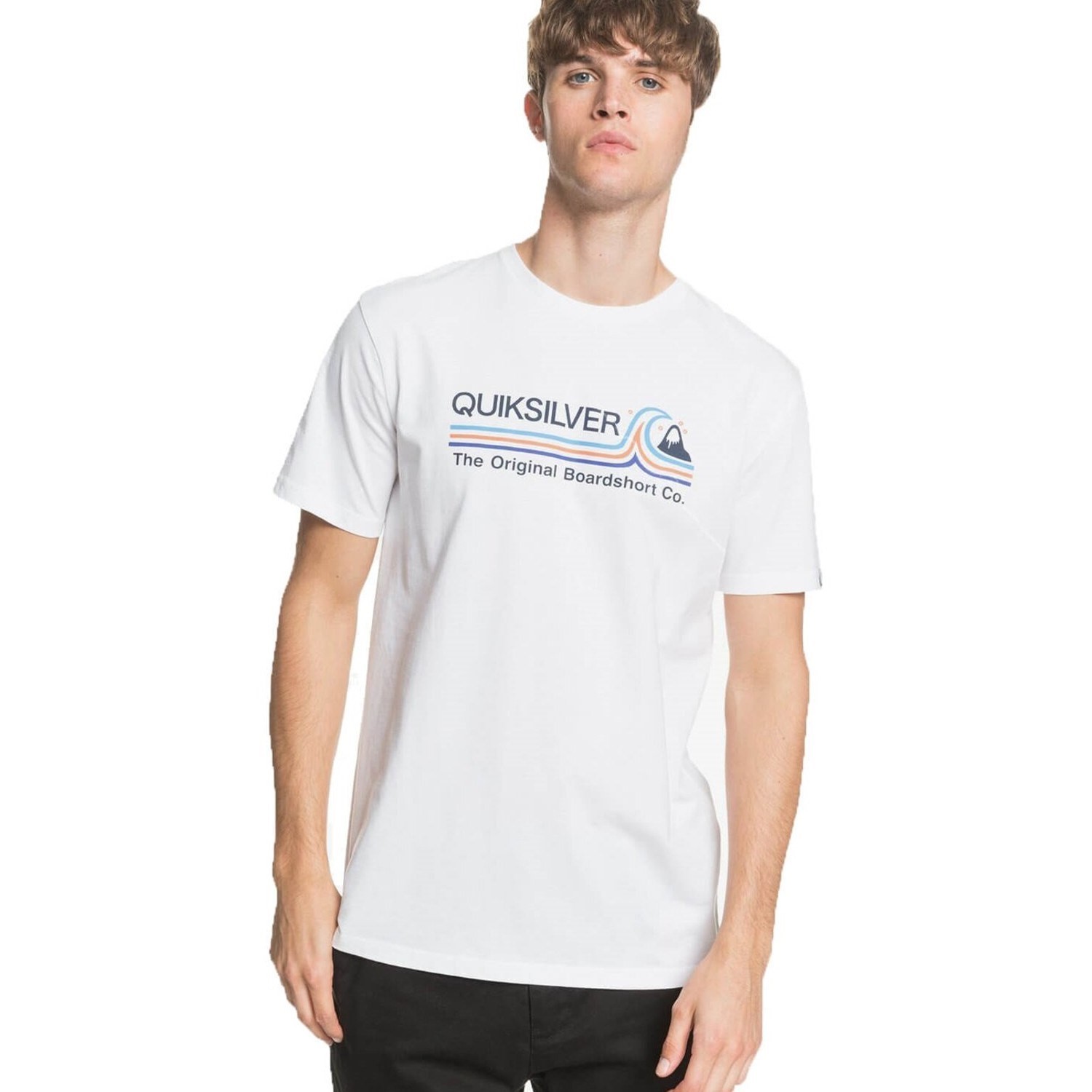 Quiksilver Erkek T-Shirt EQYZT05748 Whıte