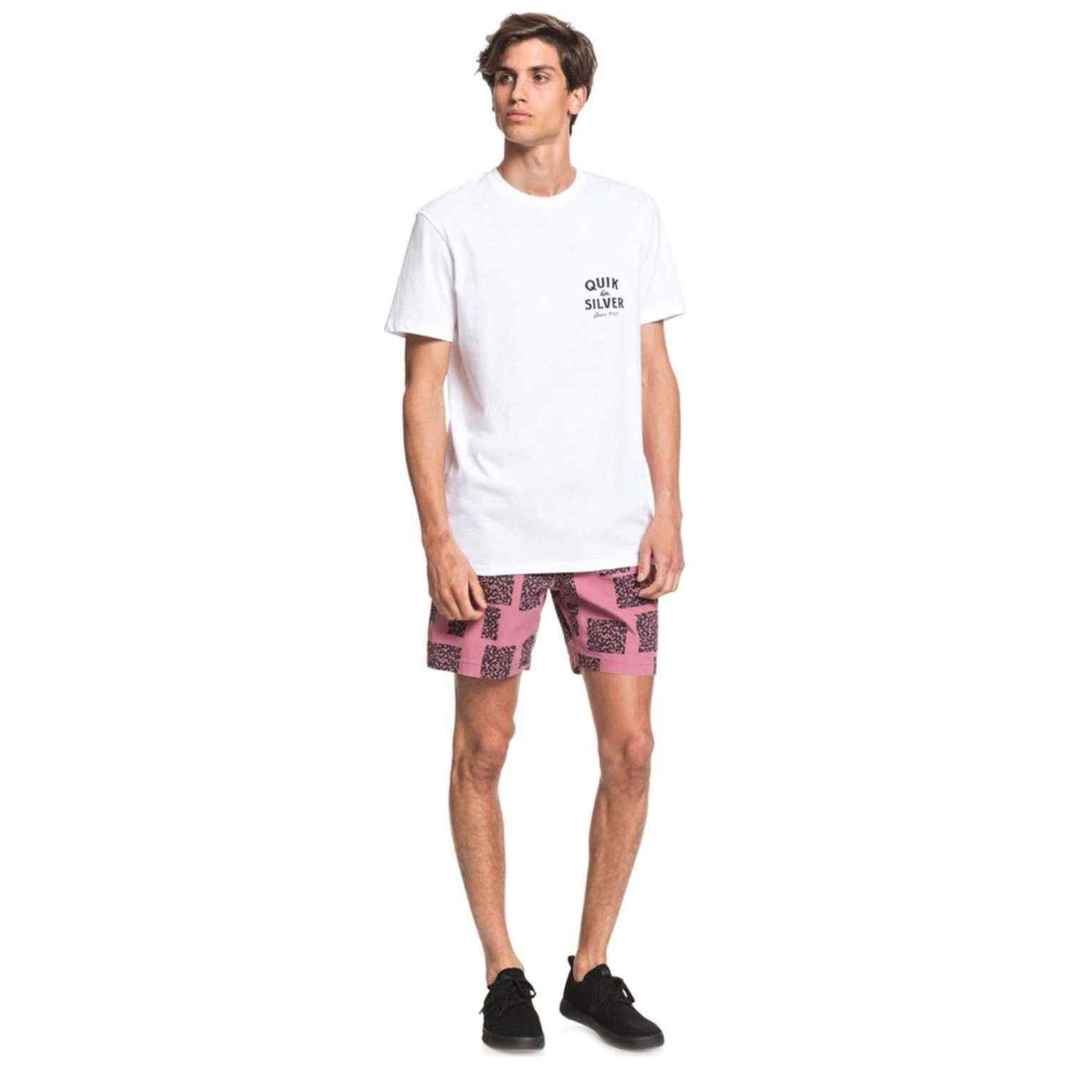 Quiksilver Erkek T-Shirt EQYZT05752 Whıte