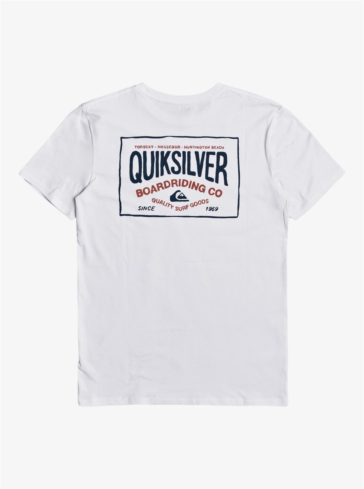 Quiksilver Erkek T-Shirt EQYZT05772 Whıte
