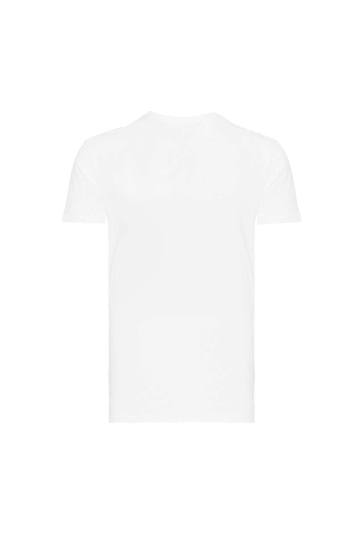 Quiksilver Erkek T-Shirt EQYZT05802 Snow Whıte