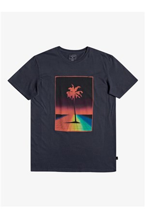 Quiksilver Erkek T-Shirt EQYZT05802 Blue Nıghts