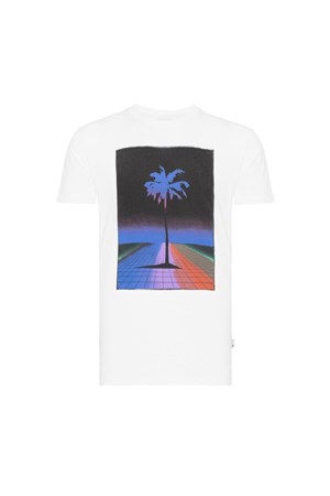 Quiksilver Erkek T-Shirt EQYZT05802 Snow Whıte