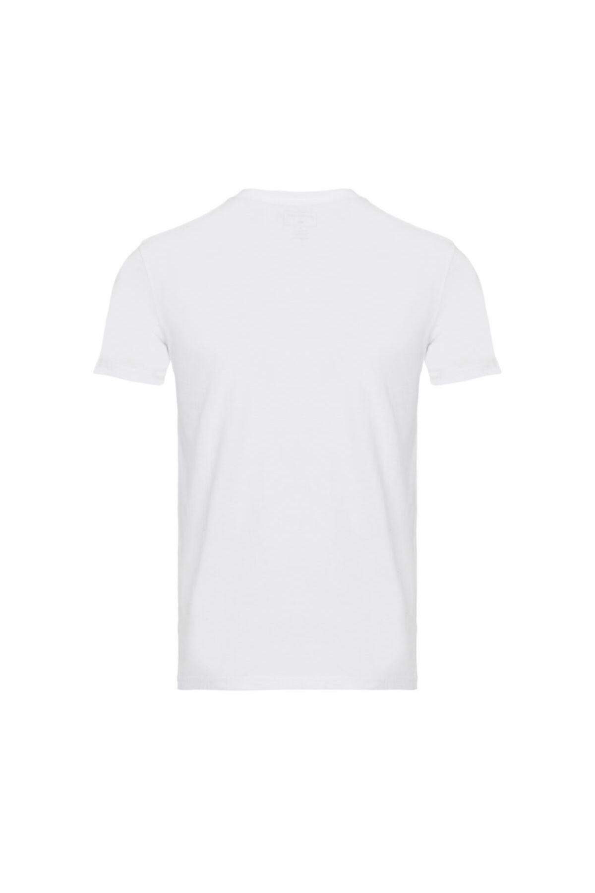 Quiksilver Erkek T-Shirt EQYZT05841 Snow Whıte