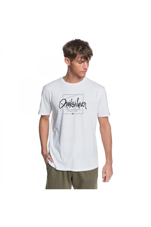 Quiksilver Erkek T-Shirt EQYZT05948 Whıte