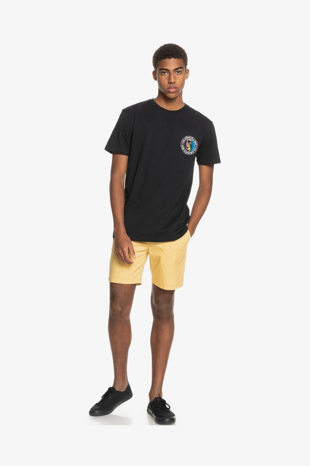 Quiksilver Erkek T-Shirt EQYZT06319 Black