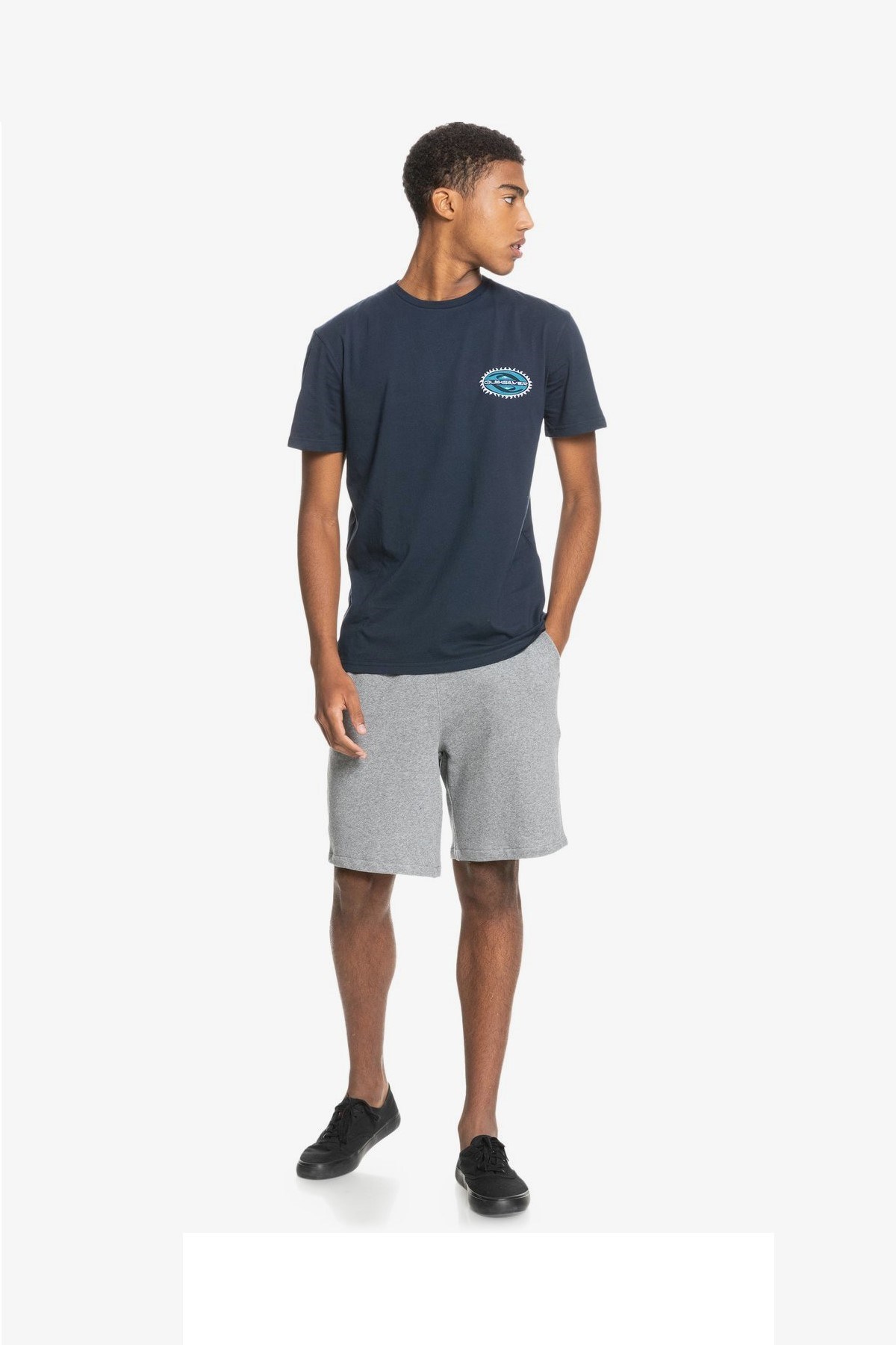 Quiksilver Erkek T-Shirt EQYZT06322 Navy Blazer