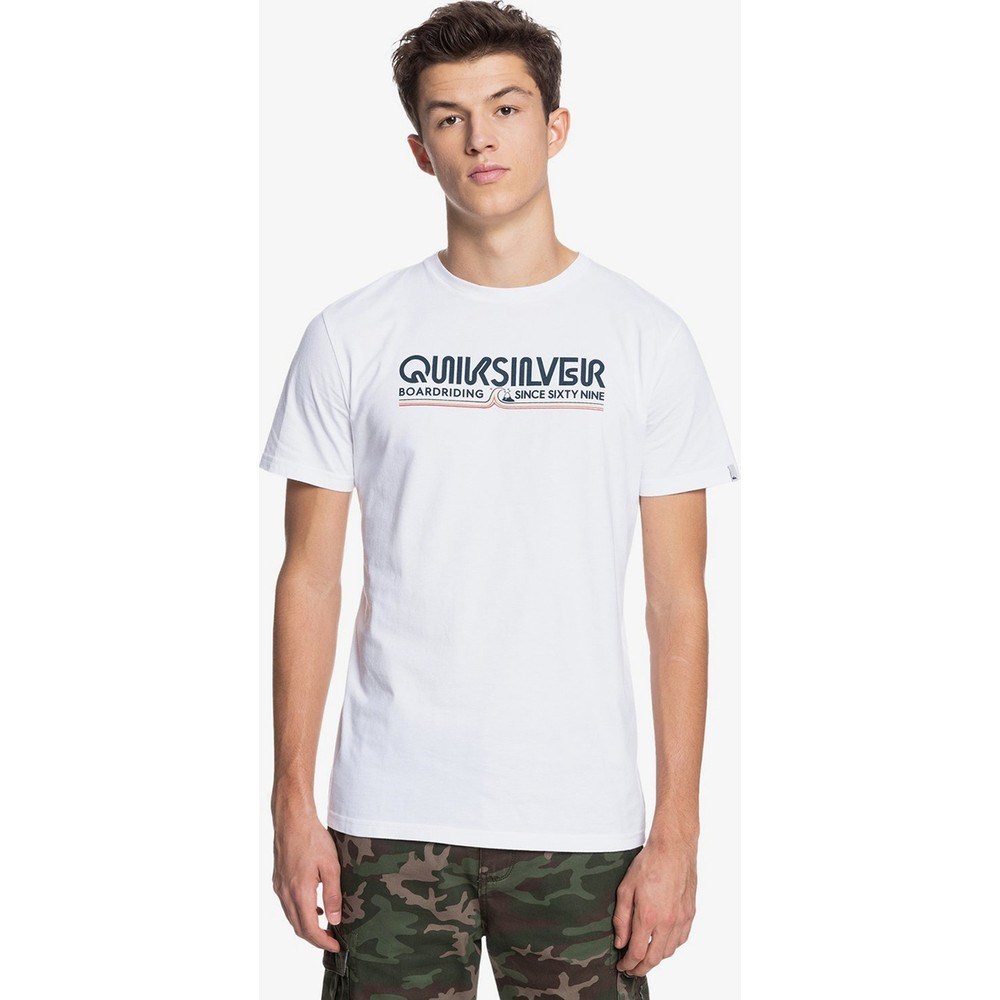 Quiksilver Erkek T-Shirt EQYZT06326 Whıte