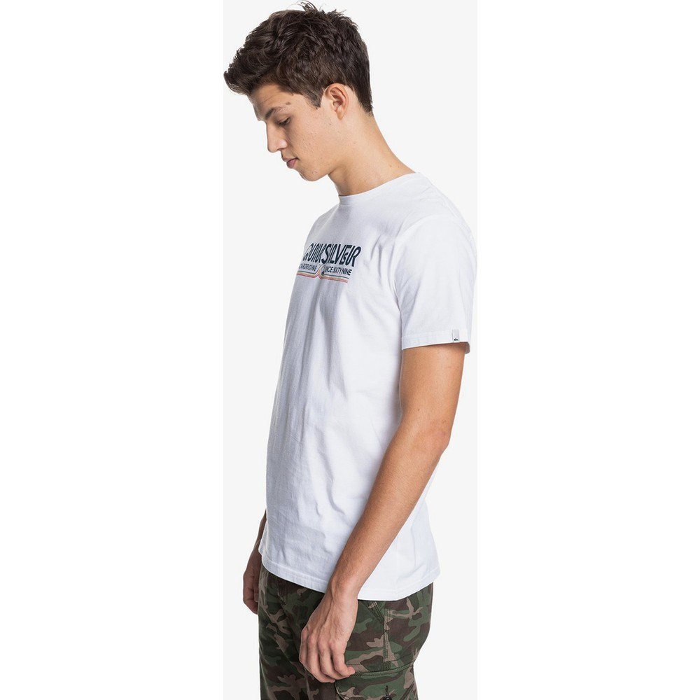 Quiksilver Erkek T-Shirt EQYZT06326 Whıte