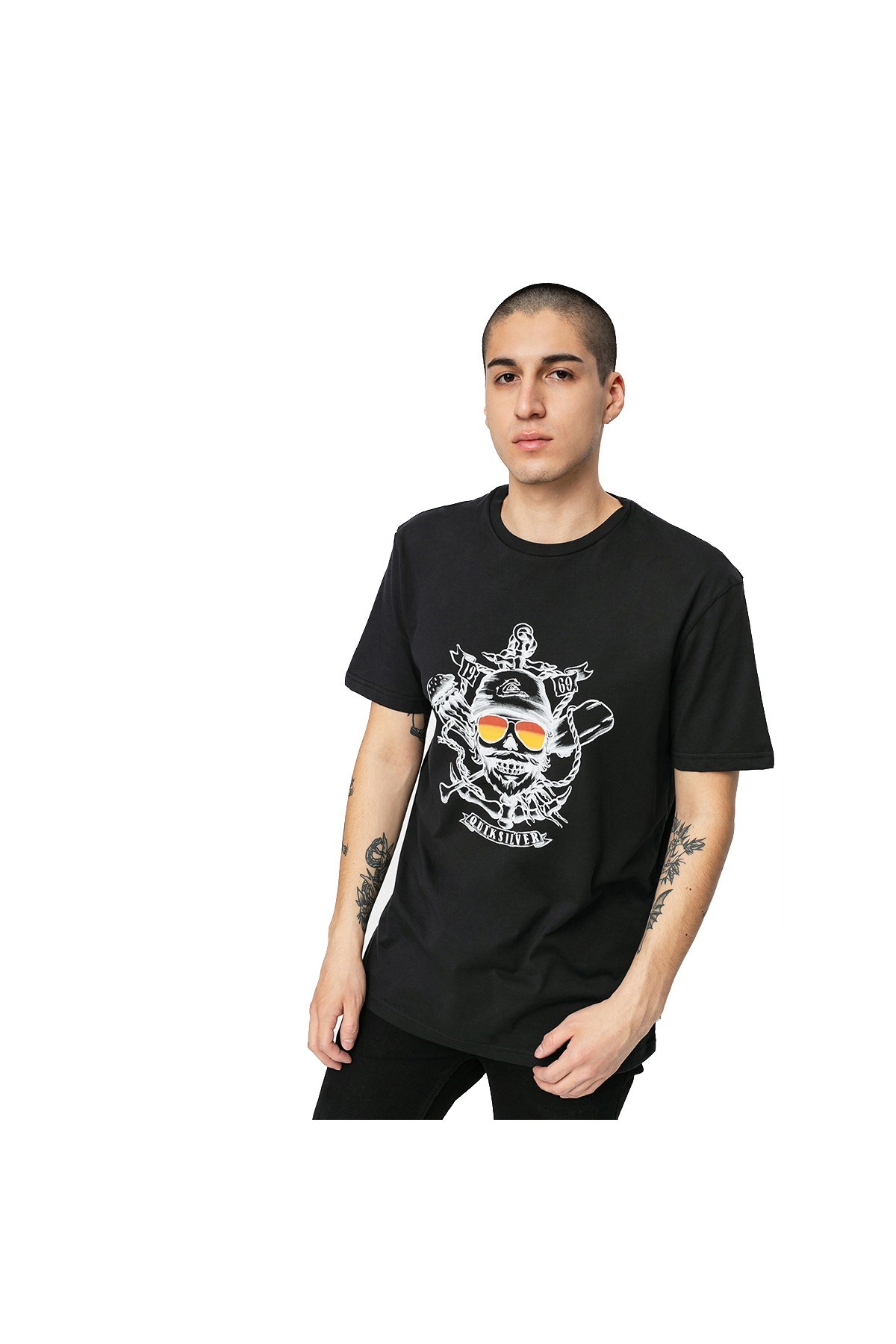 Quiksilver Erkek T-Shirt EQYZT06380 Black