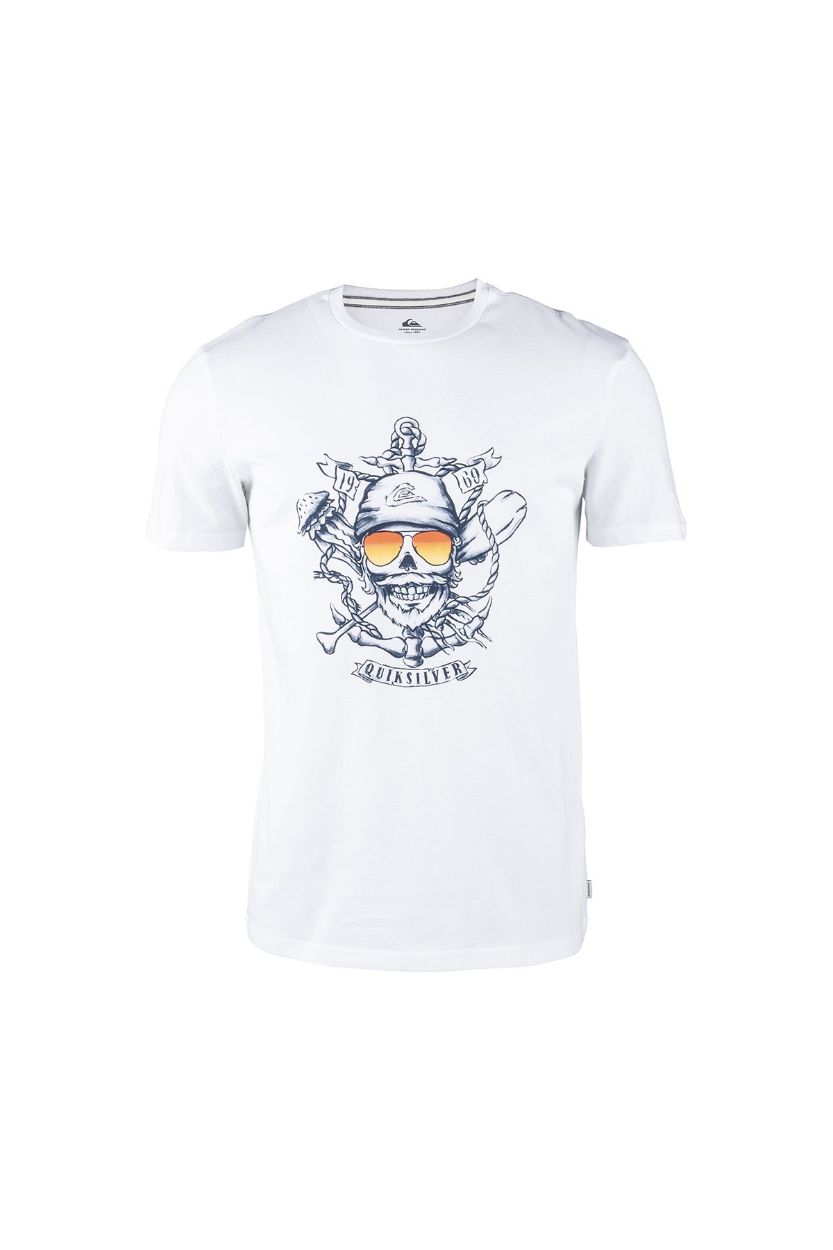Quiksilver Erkek T-Shirt EQYZT06380 Whıte