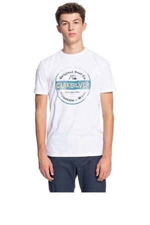 Quiksilver Erkek T-Shirt EQYZT06383 Whıte