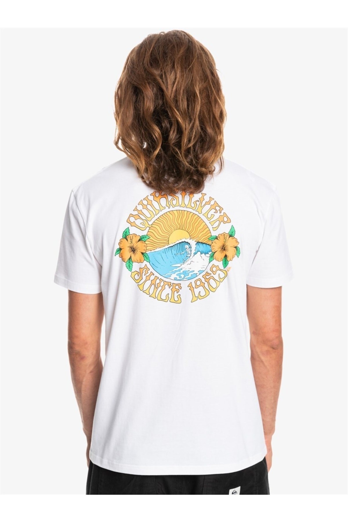 Quiksilver Erkek T-Shirt EQYZT06660 Whıte