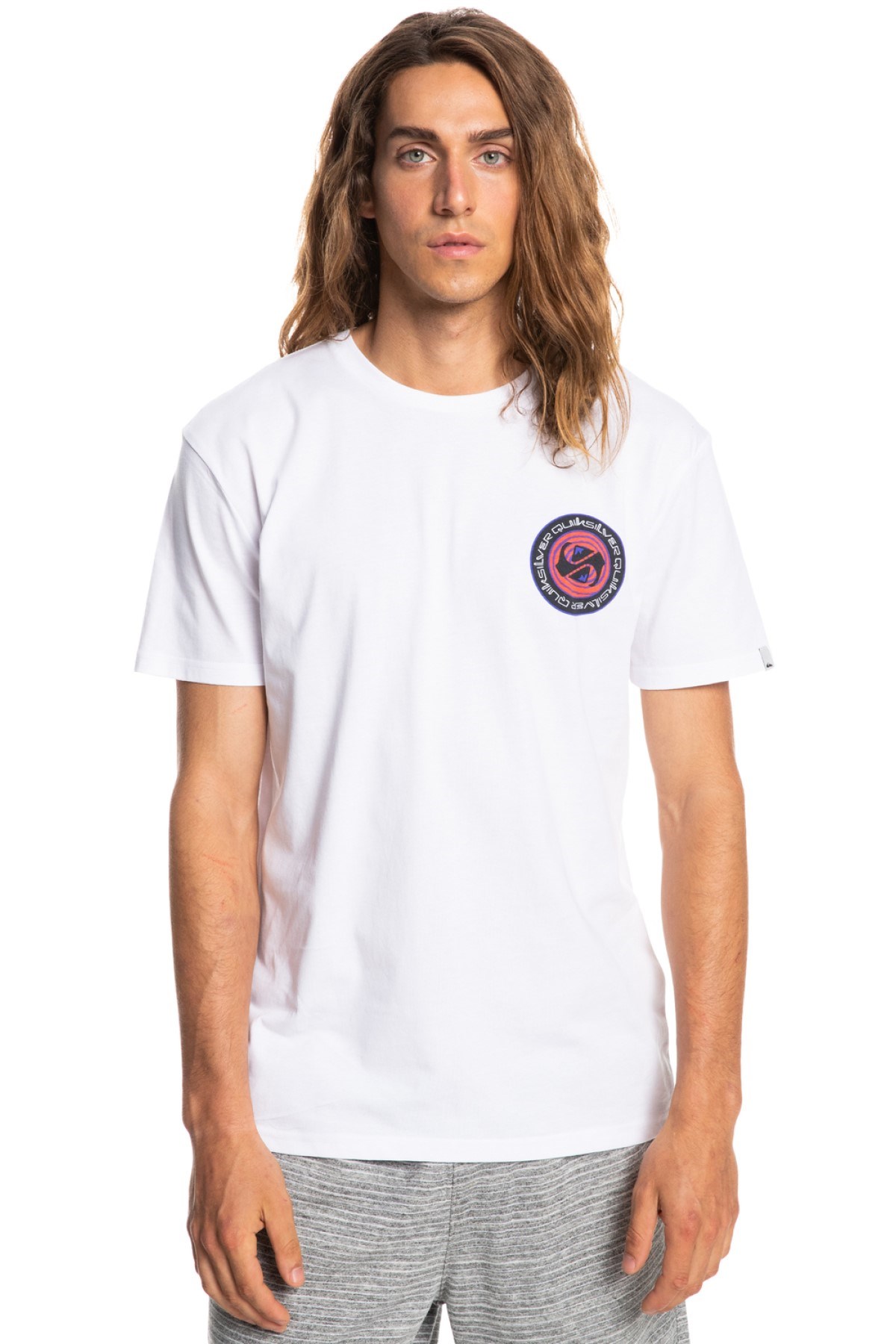 Quiksilver Erkek T-Shirt EQYZT06665 Whıte