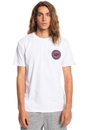 Quiksilver Erkek T-Shirt EQYZT06665 Whıte