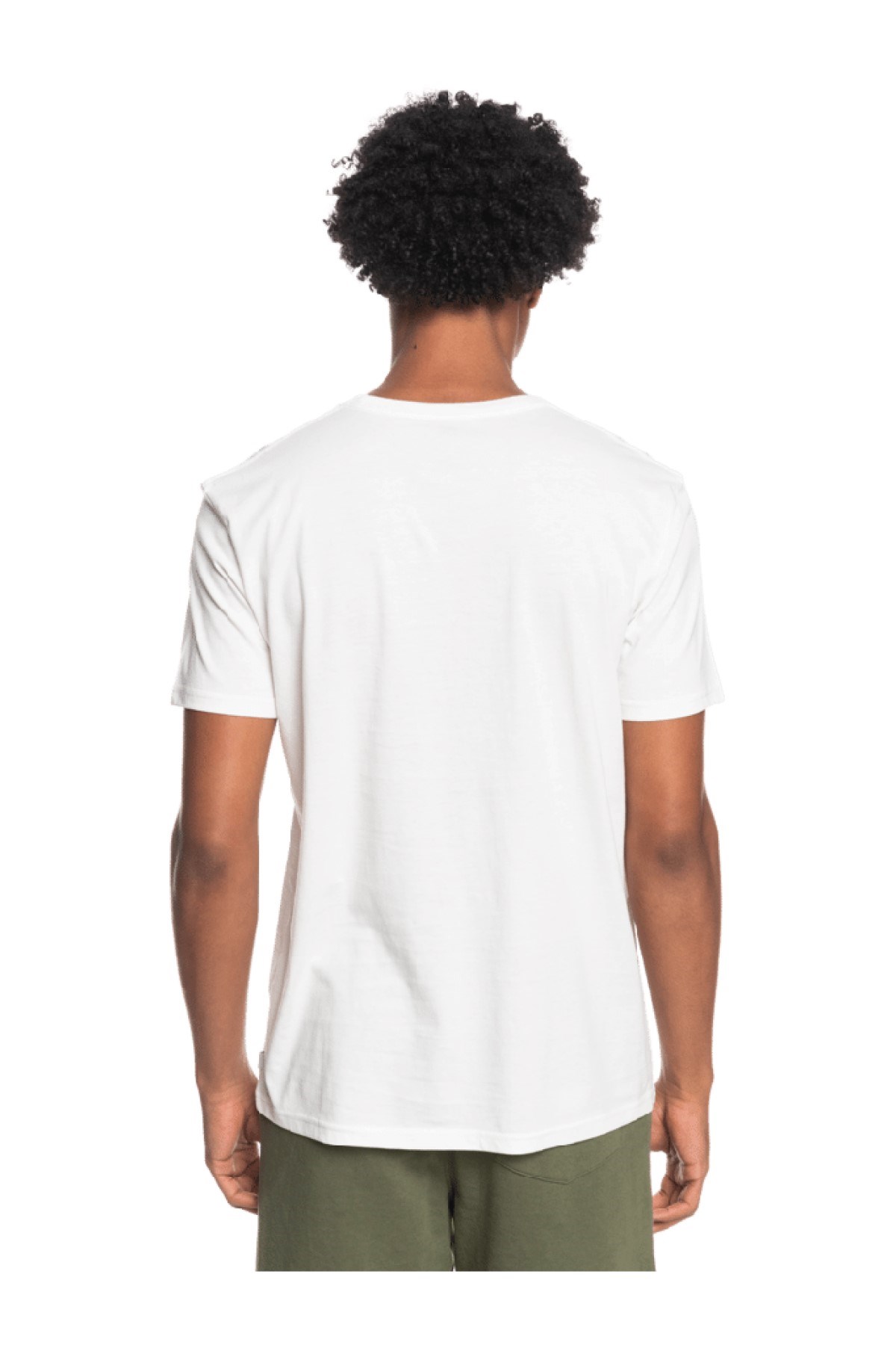 Quiksilver Erkek T-Shirt EQYZT06707 Snow Whıte