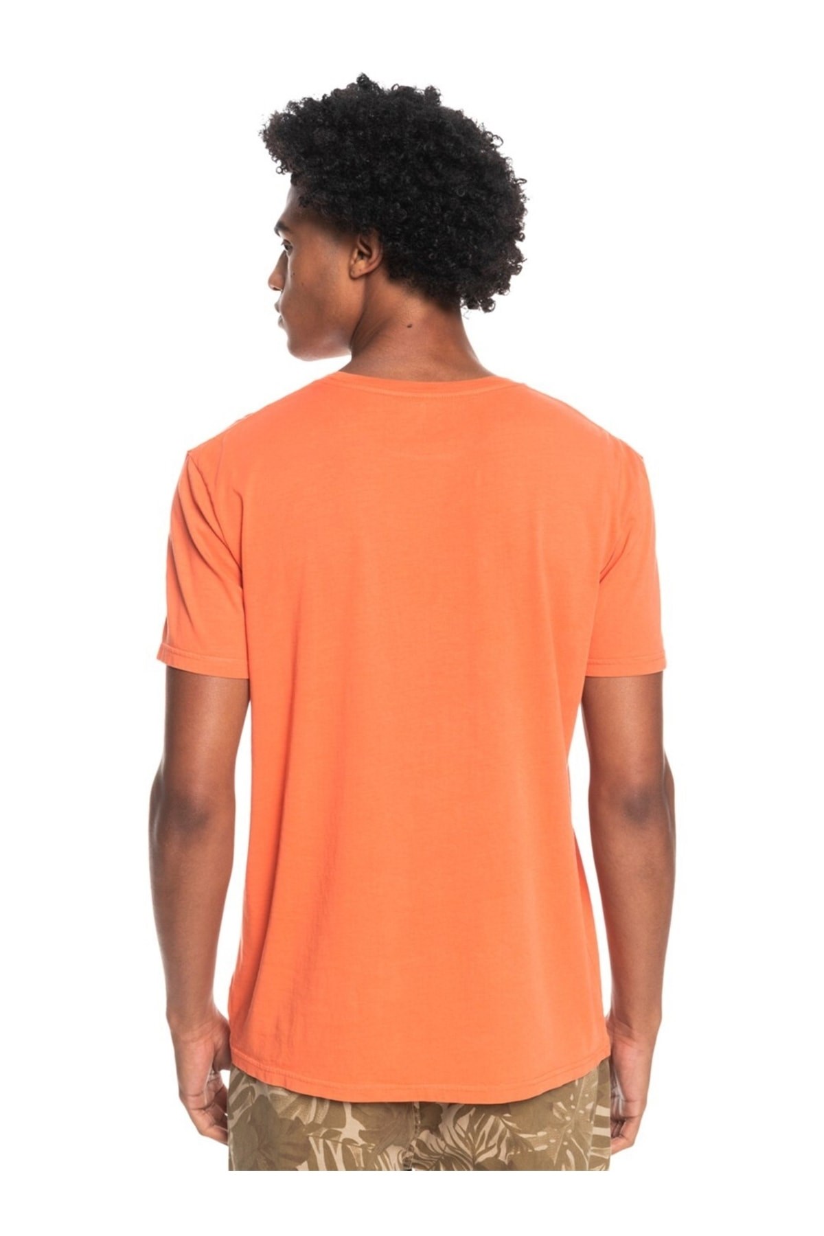 Quiksilver Erkek T-Shirt EQYZT06713 Cherry Tomato