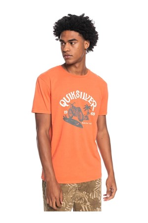 Quiksilver Erkek T-Shirt EQYZT06713 Cherry Tomato