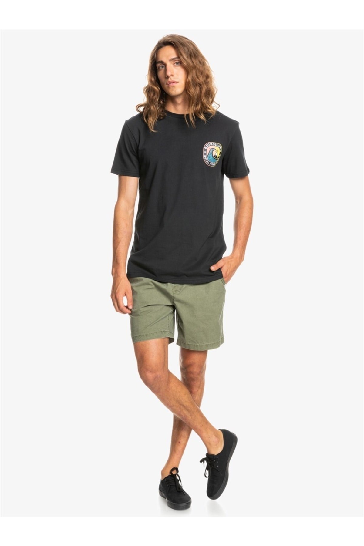 Quiksilver Erkek T-Shirt EQYZT06718 Black