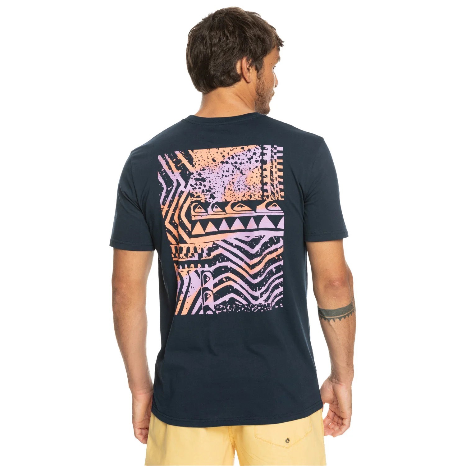 Quiksilver Erkek T-Shirt EQYZT07222 Navy Blazer