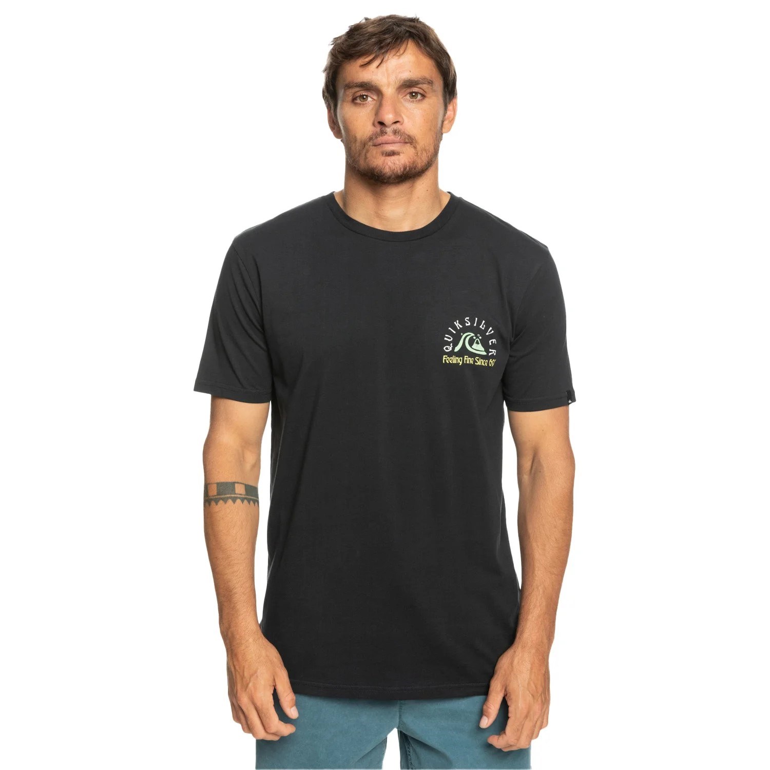 Quiksilver Erkek T-Shirt EQYZT07226 Black