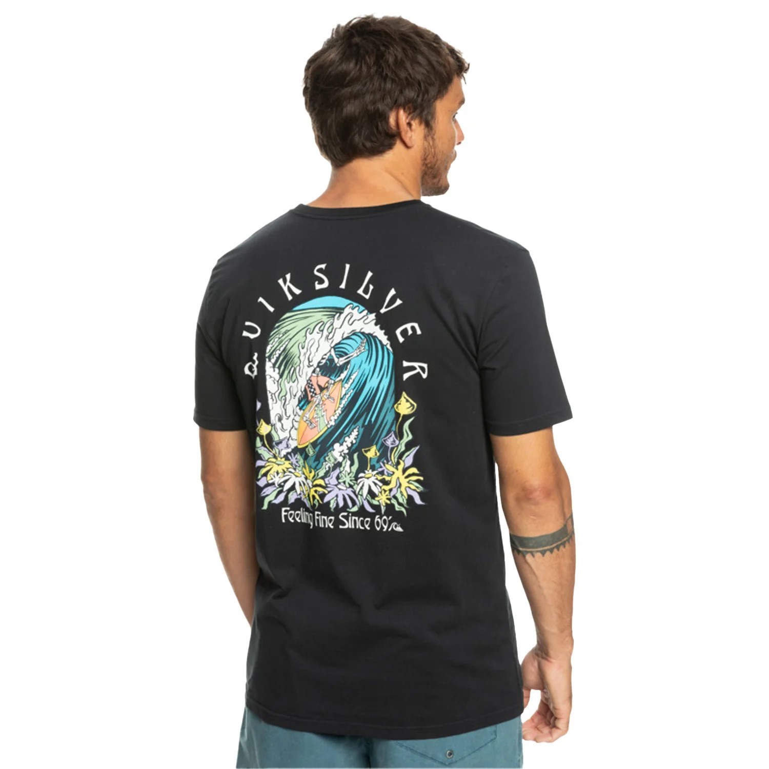 Quiksilver Erkek T-Shirt EQYZT07226 Black