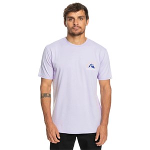 Quiksilver Erkek T-Shirt EQYZT07226 Pastel Lılac