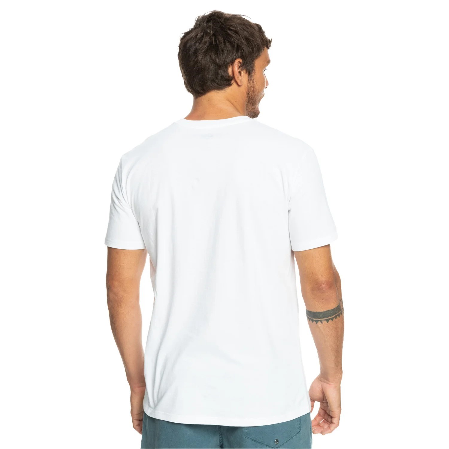 Quiksilver Erkek T-Shirt EQYZT07227 Whıte