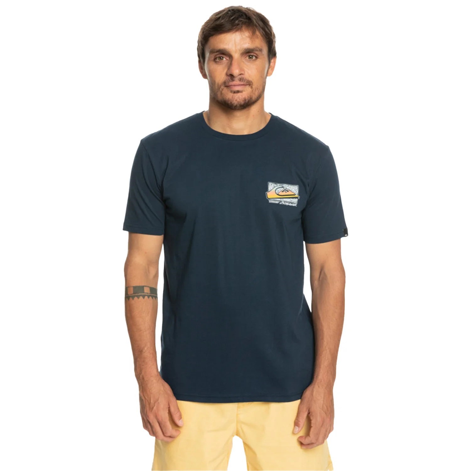 Quiksilver Erkek T-Shirt EQYZT07231 Navy Blazer