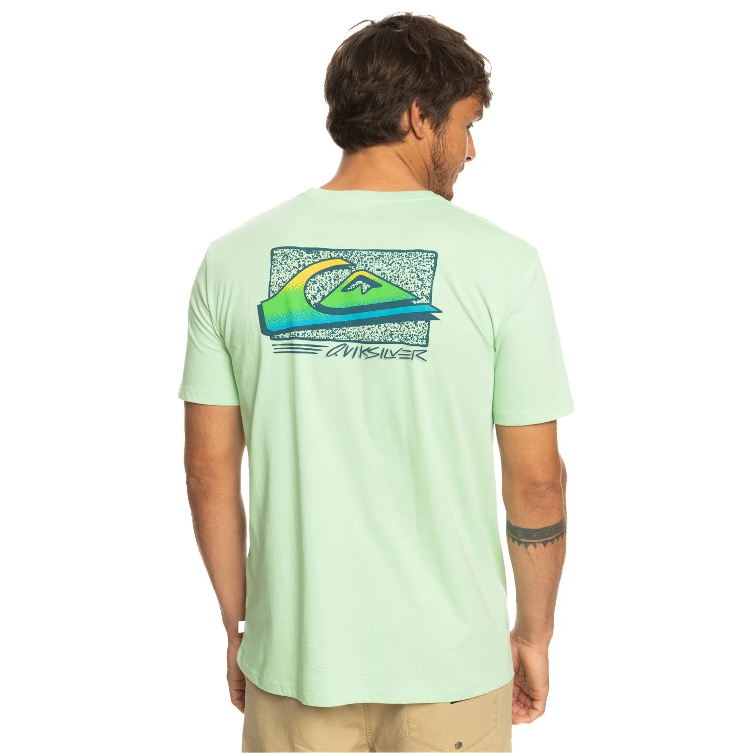Quiksilver Erkek T-Shirt EQYZT07231 Sprucestone