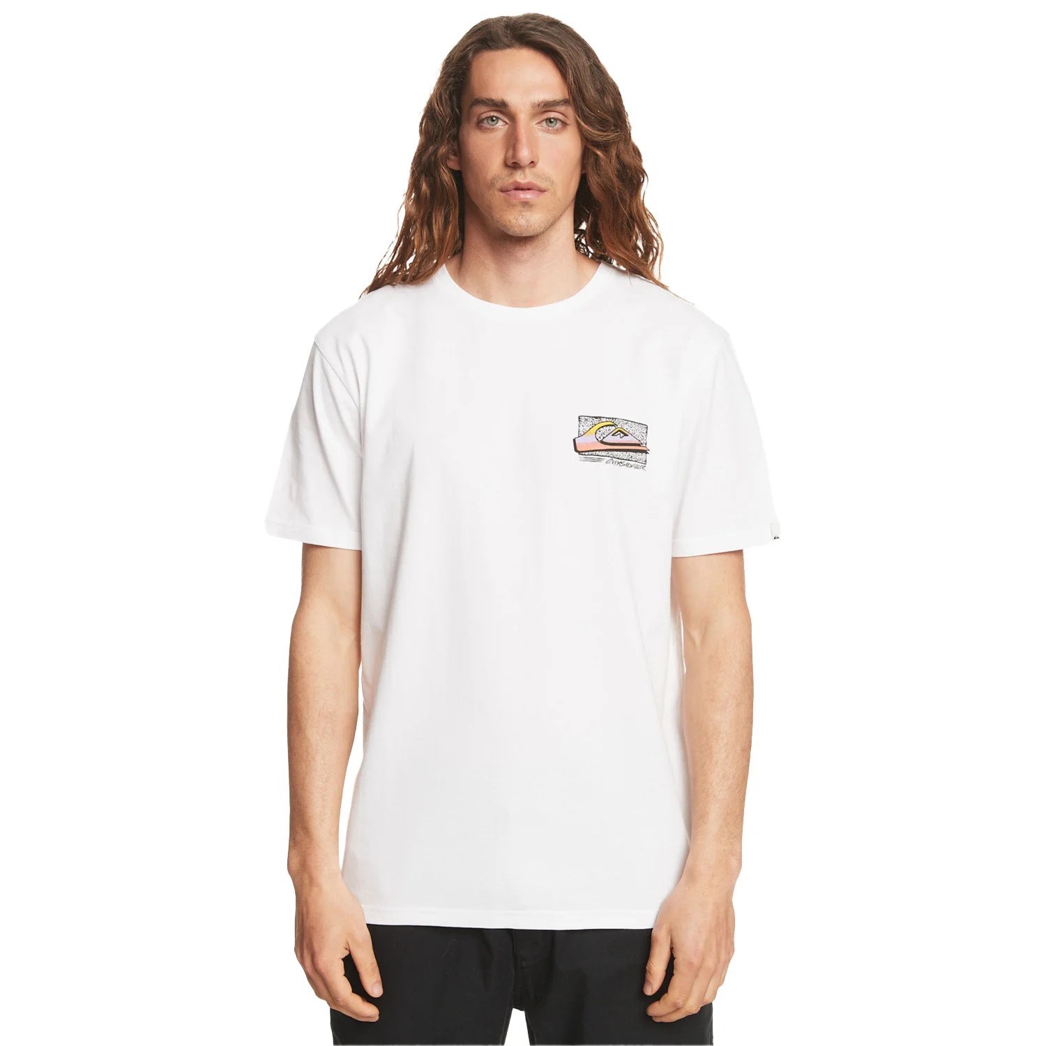 Quiksilver Erkek T-Shirt EQYZT07231 Whıte