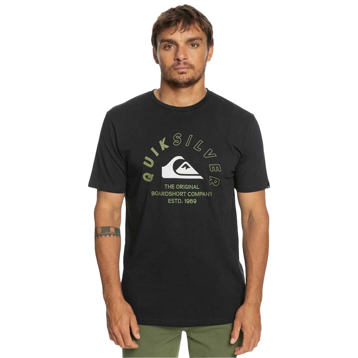 Quiksilver Erkek T-Shirt EQYZT07276 Black