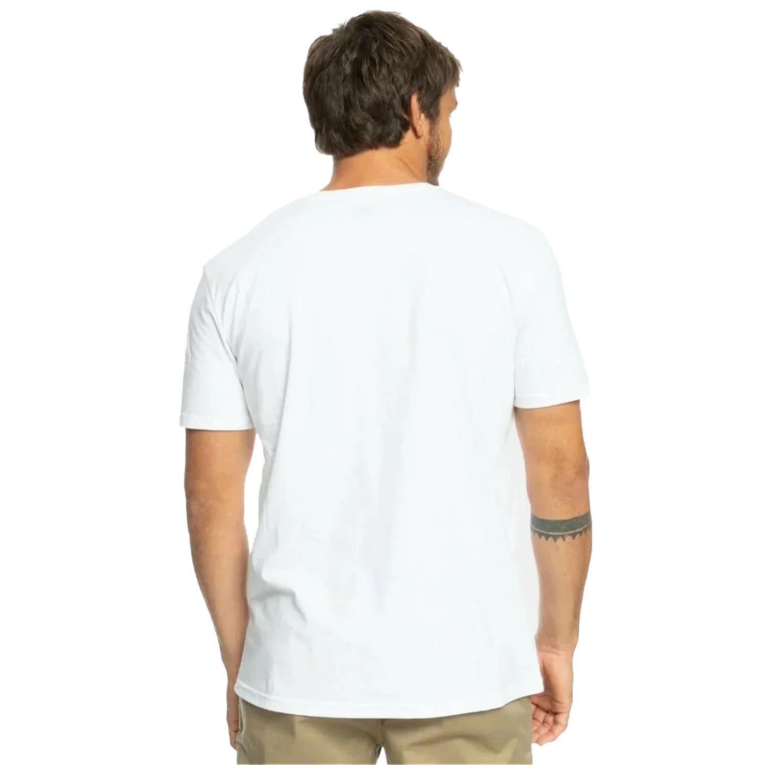 Quiksilver Erkek T-Shirt EQYZT07278 Whıte