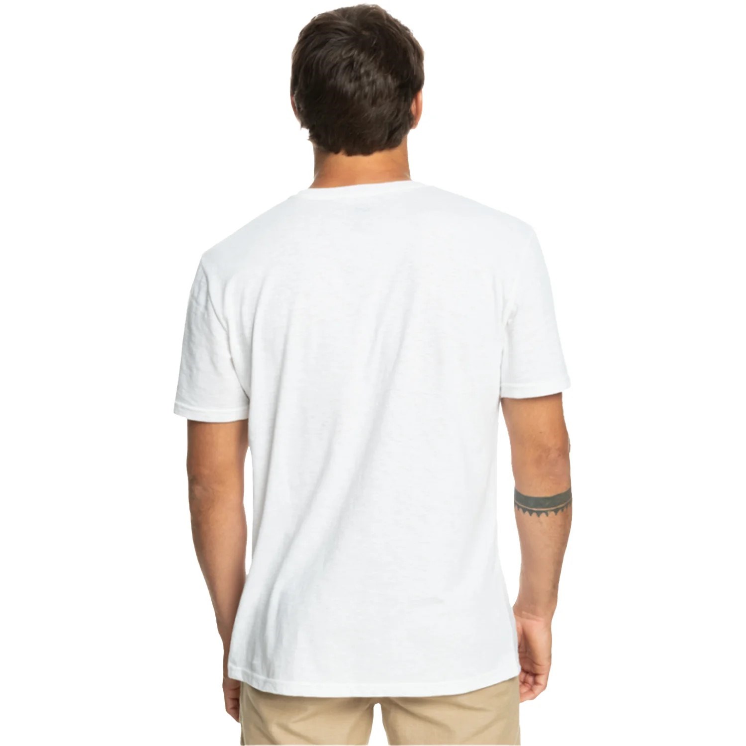 Quiksilver Erkek T-Shirt EQYZT07282 Whıte