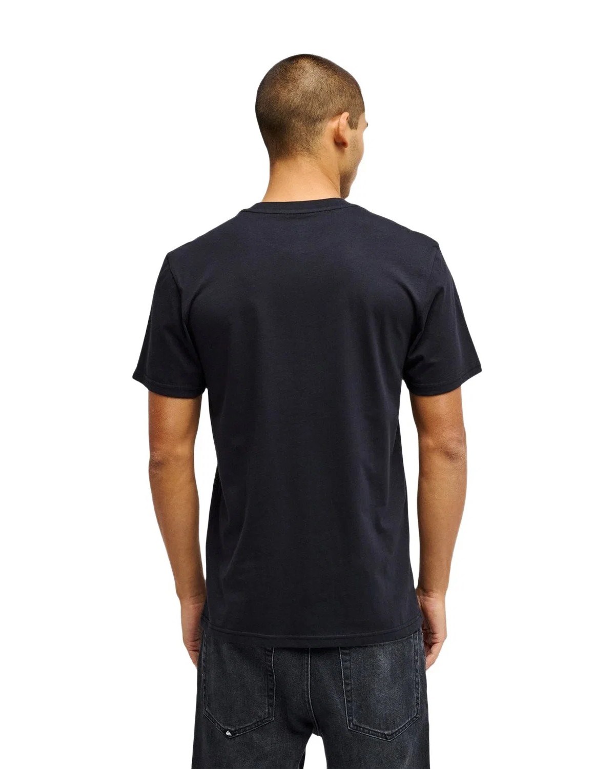 Quiksilver Erkek T-Shirt EQYZT08181 Anthracite - Solid