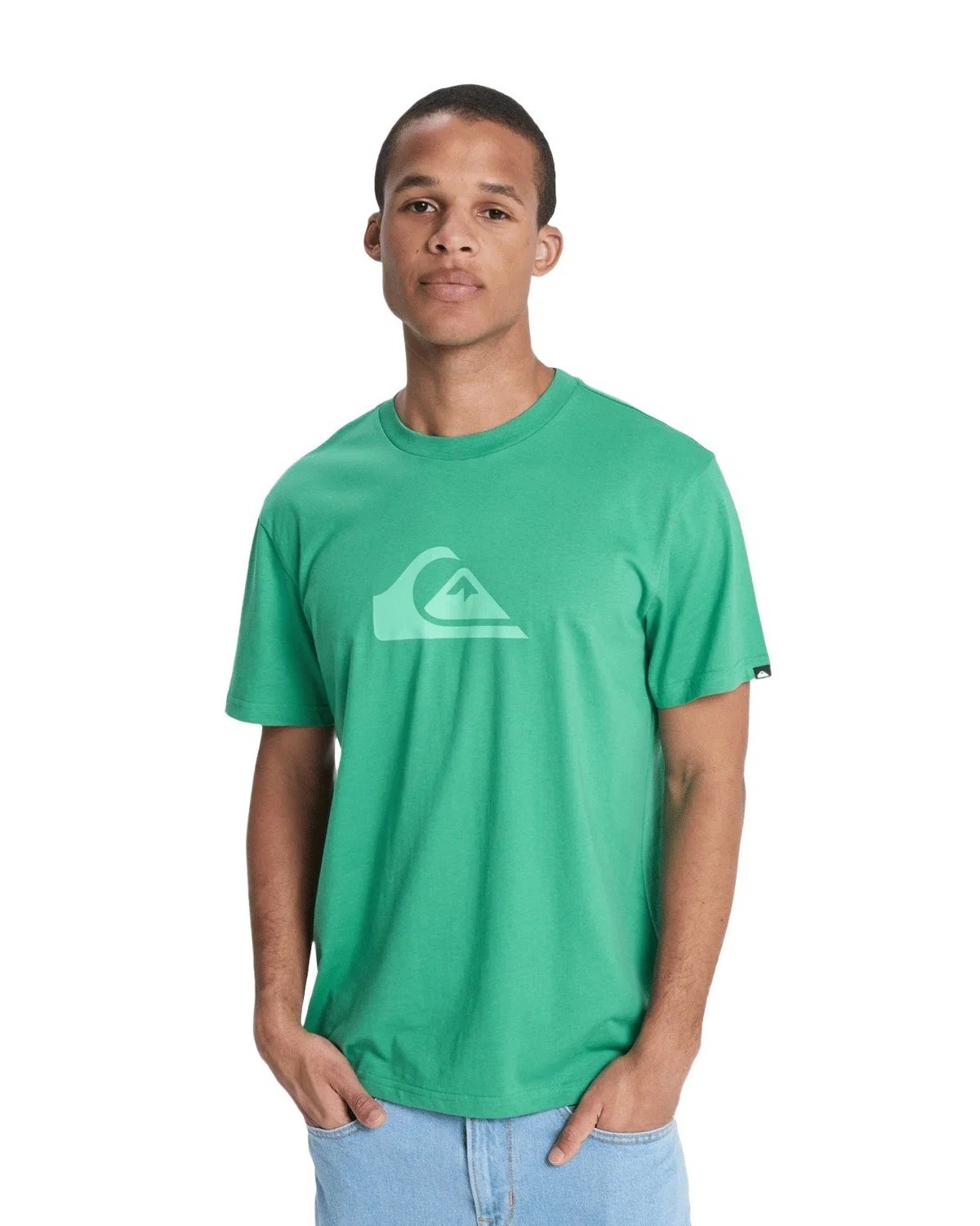 Quiksilver Erkek T-Shirt EQYZT08182 Leprechaun - Solid