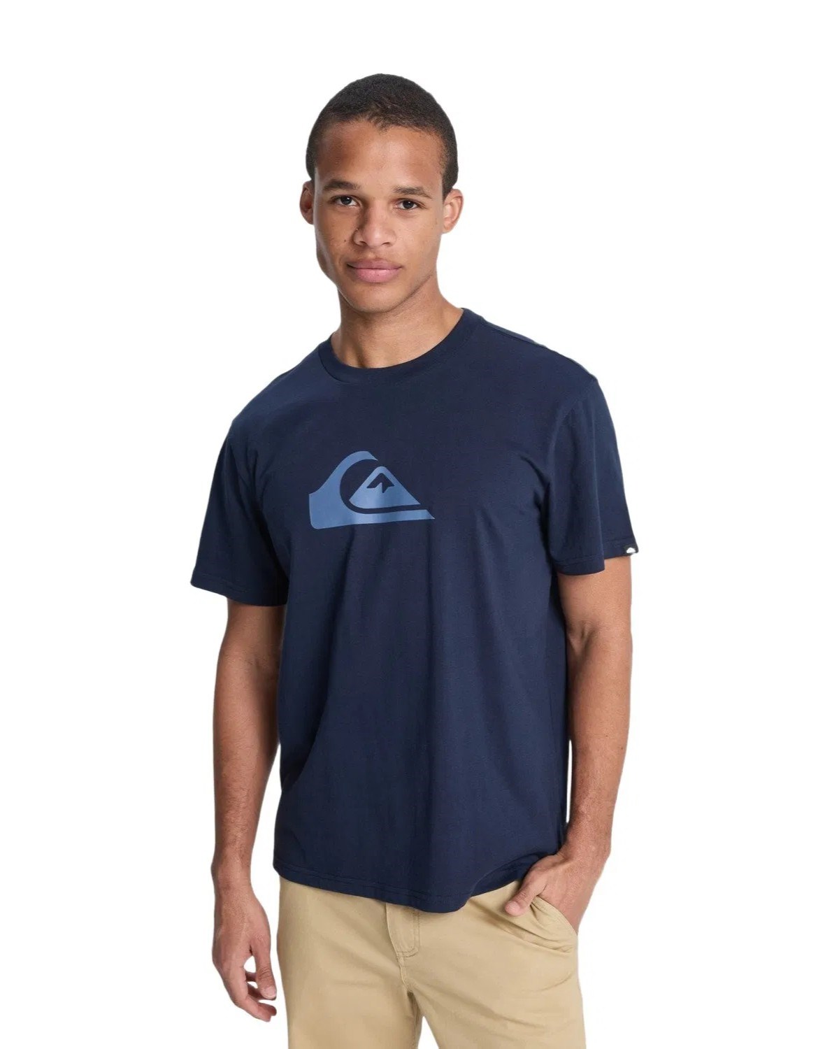 Quiksilver Erkek T-Shirt EQYZT08182 Total Eclipse - Solid