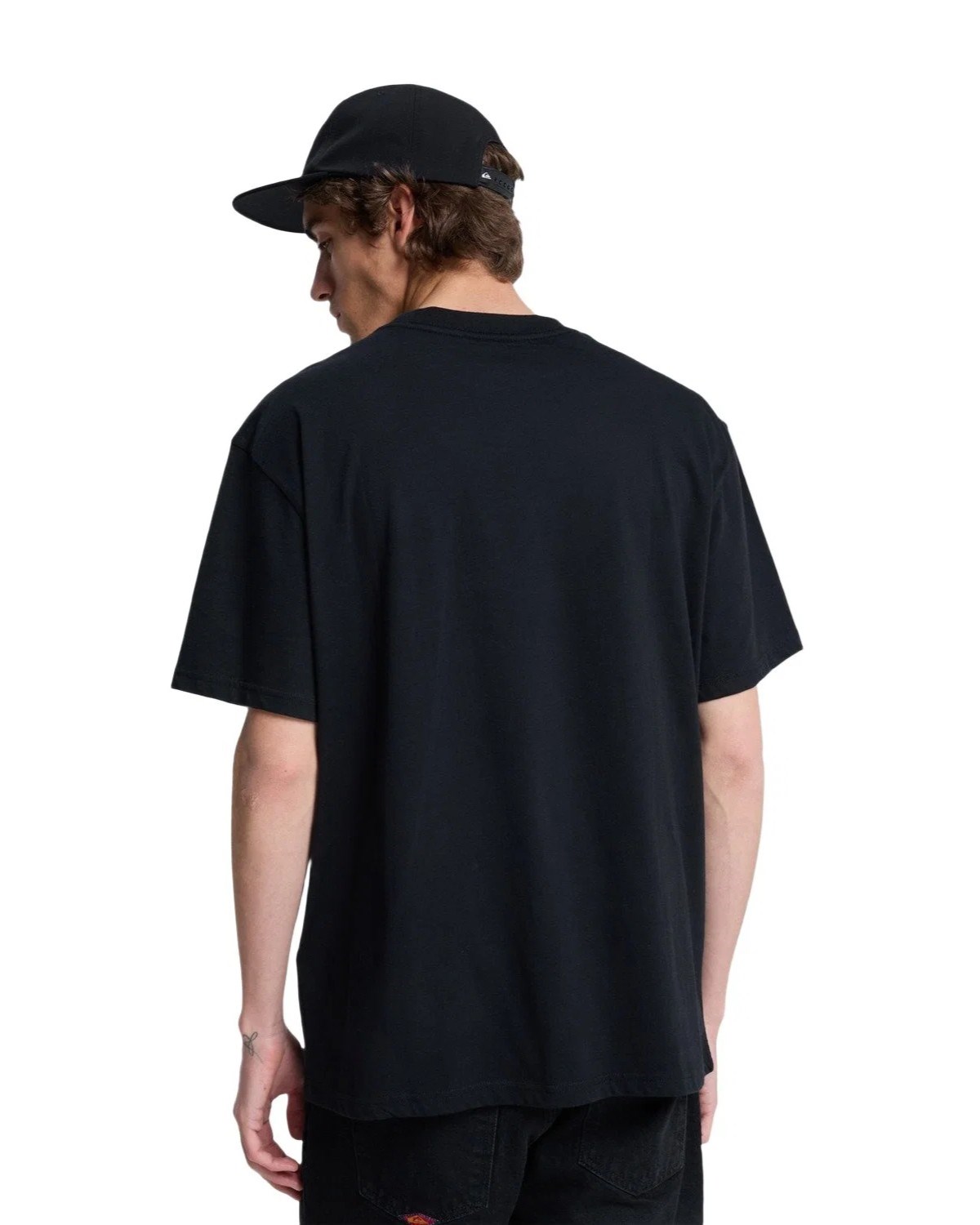 Quiksilver Erkek T-Shirt EQYZT08205 Anthracite - Solid