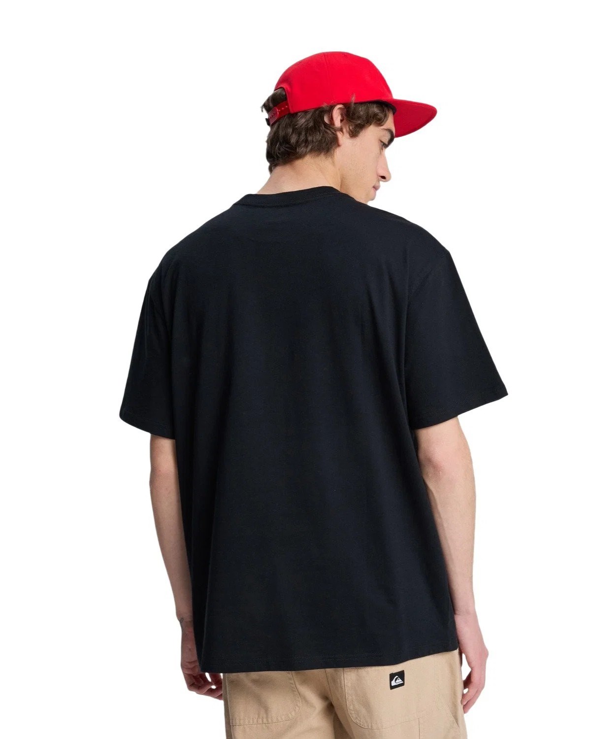 Quiksilver Erkek T-Shirt EQYZT08207 Anthracite - Solid