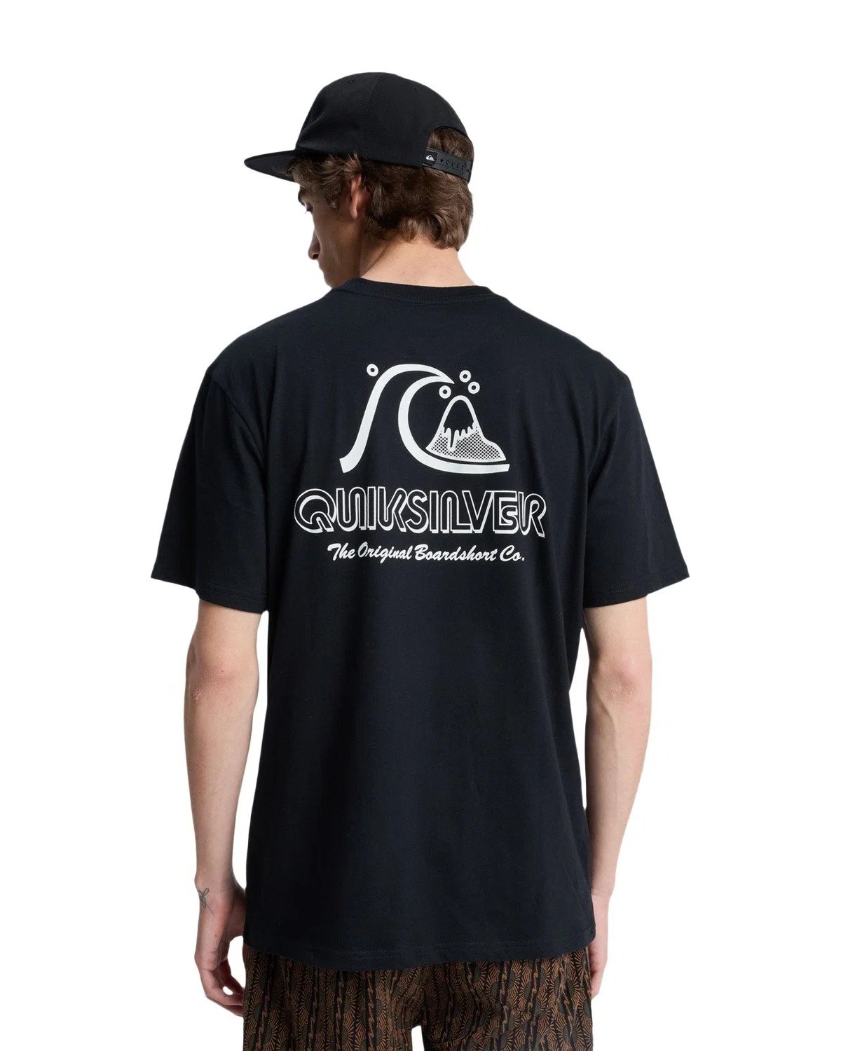 Quiksilver Erkek T-Shirt EQYZT08263 Anthracite - Solid