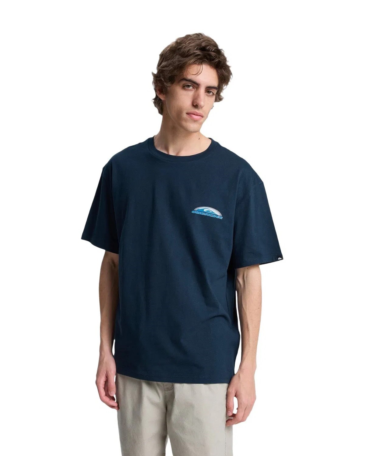 Quiksilver Erkek T-Shirt EQYZT08291 Total Eclipse - Solid