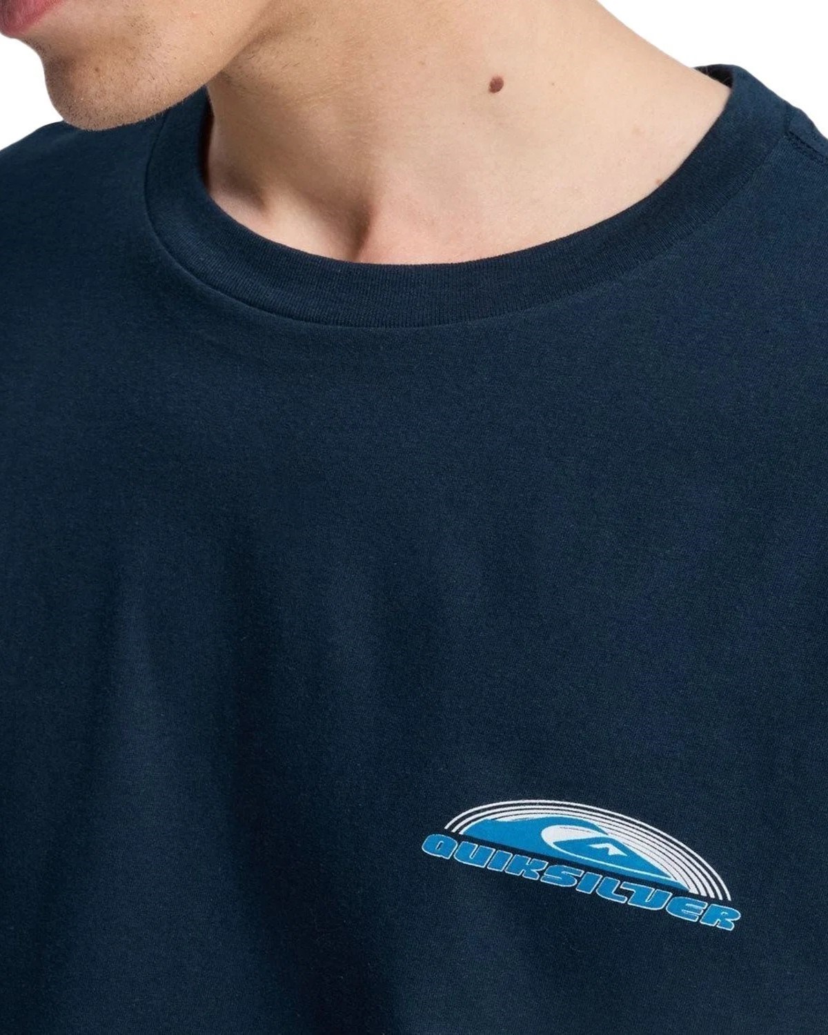 Quiksilver Erkek T-Shirt EQYZT08291 Total Eclipse - Solid