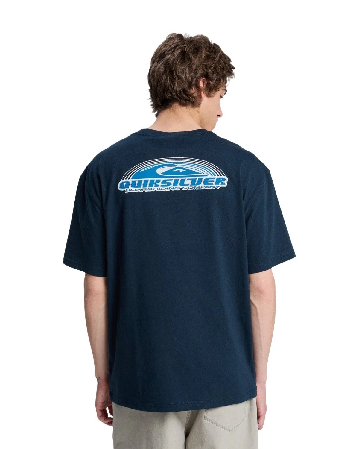 Quiksilver Erkek T-Shirt EQYZT08291 Total Eclipse - Solid