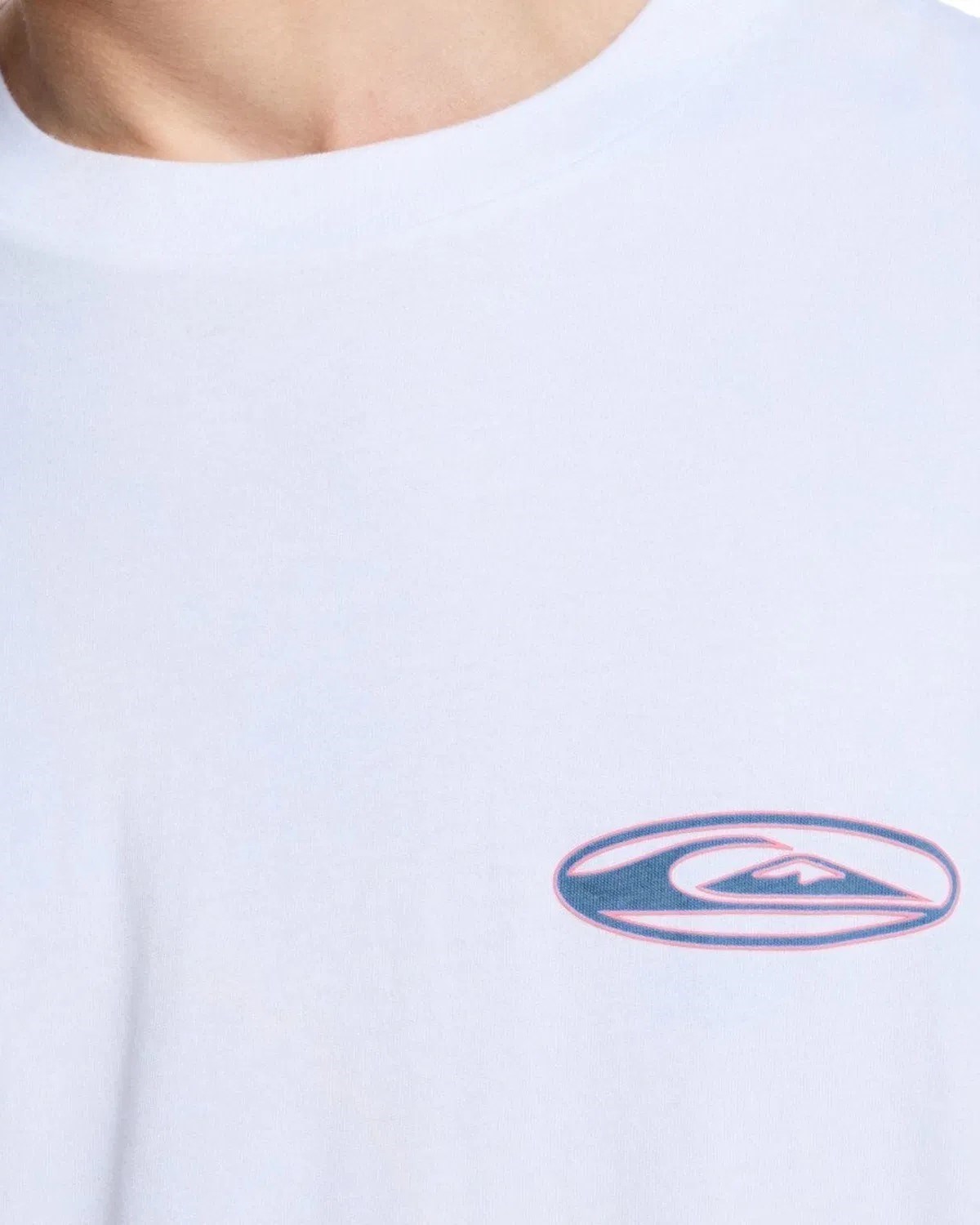 Quiksilver Erkek T-Shirt EQYZT08295 Bright White - Solid